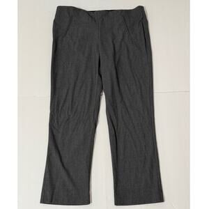 Style & Co Straight Leg Pull-On Pants/Trousers, Gray, Size 16P